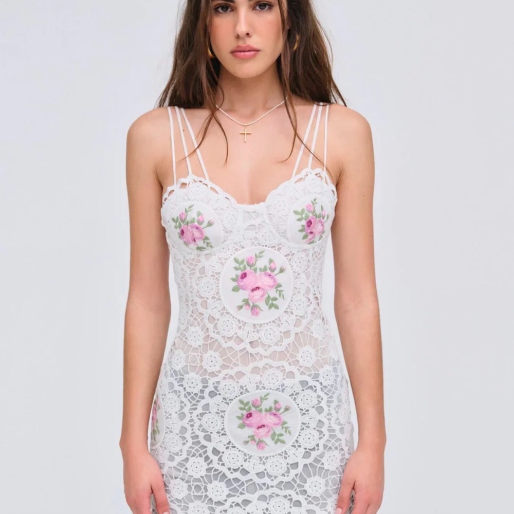 For Love & Lemons Bordeaux Mini Dress! NWT!